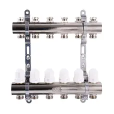 Колектор з регуляторами та кріпленням ECO 001С 1″x6
