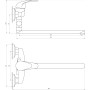 Смеситель для ванны EcoMix E-GEZ-108