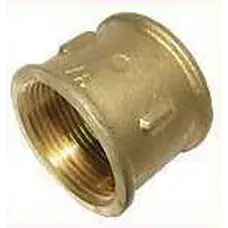 Муфта латунна 1/2″ВР х 1/2″ВР штампована А0305А VA