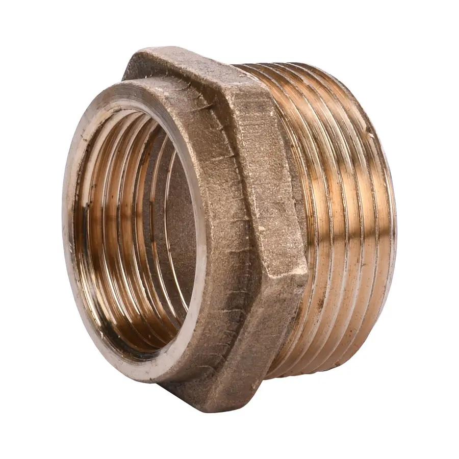 Футорка латунна 1 1/4″ЗР х 1″ВР штампована А0712А VA