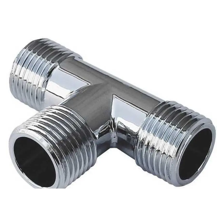 Трійник SOLOMON 3/4″ ЗЗЗ хром 8202