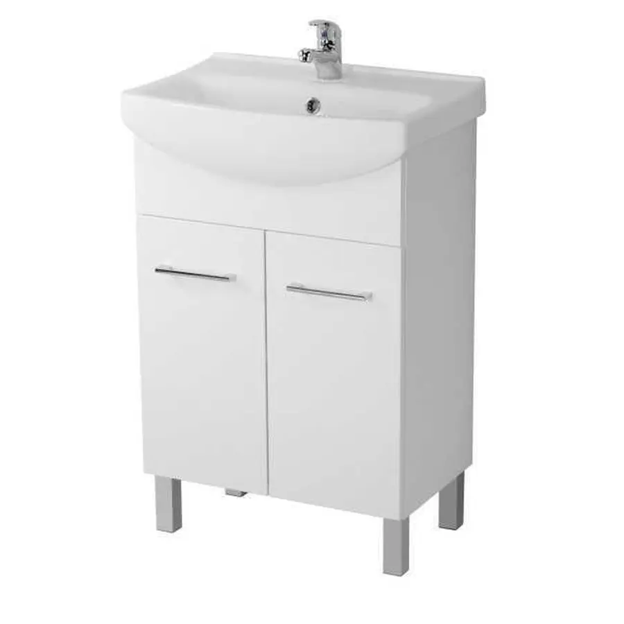 CET 513 OLIVIA Шафка з умивальником CERSANIA 55 білий