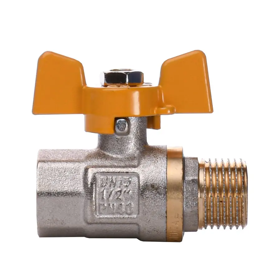 Кран кульовий прямий Q PROFESSIONAL 1/2″ ЗВ ЖБ PN40 QP152