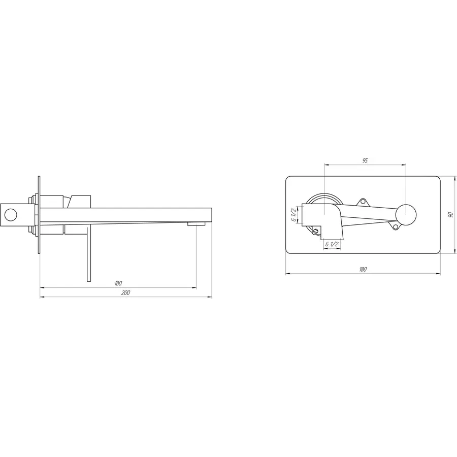 Смеситель для умывальника TOPAZ SARDINIA TS 08205-H20