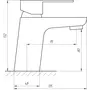 Смеситель для умывальника Globus Lux Milano GLM-101