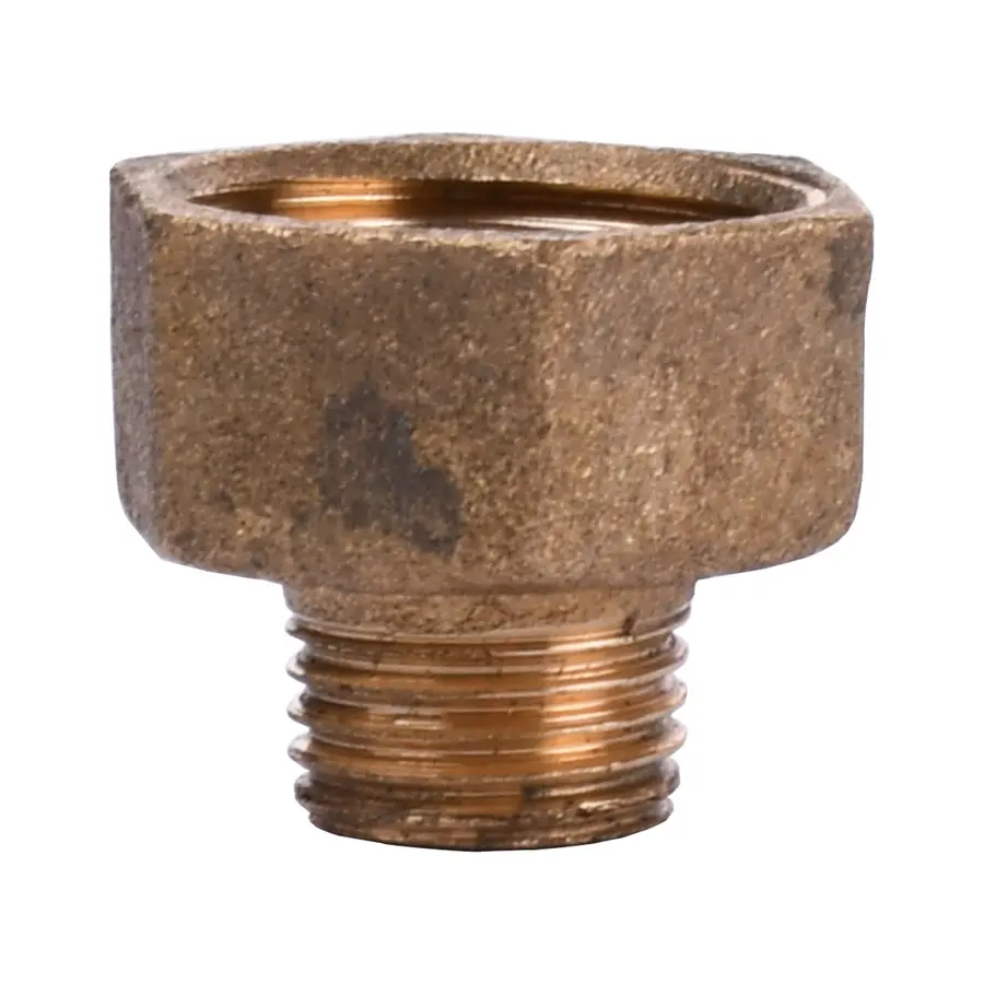 Перехідник редукційний латунний 1/2″ВР х 1/4″ЗР ливарний 639Б