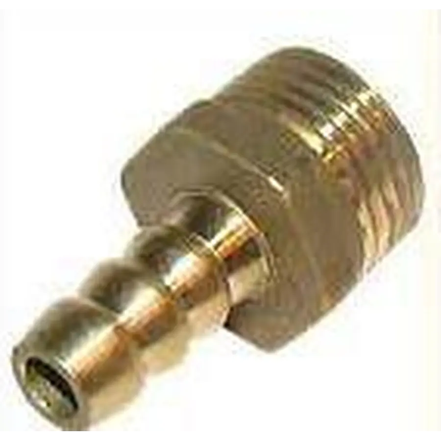 Штуцер латунний 3/4″ЗР х 20мм ливарний 1614Б