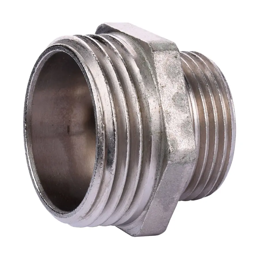 Ниппель никель переходный 1 "Внешняя - 3/4" Внешняя Ni 08745