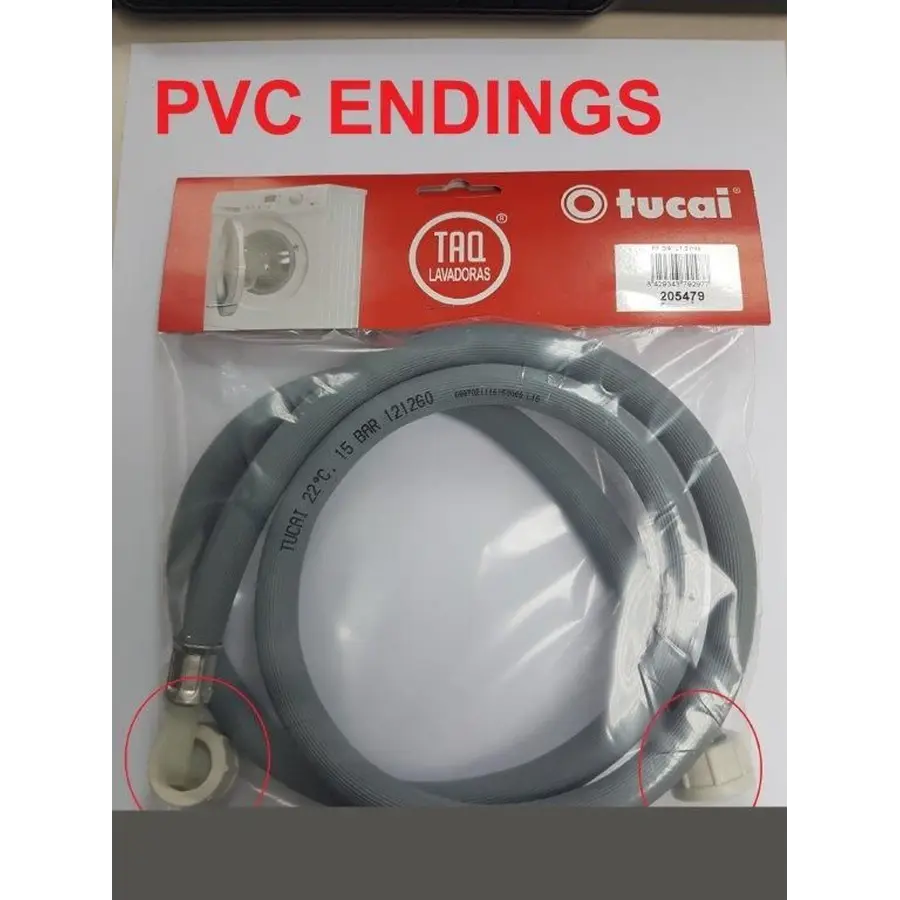 Шланг заливной для стиральной машины TUCAI 4.0м. TAQ-LAV- H3 / 4 206 523