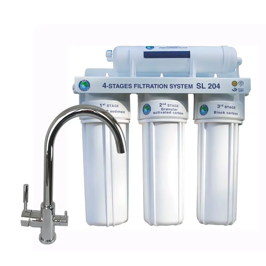 Система 4-х ступенчатого очистки Bio + systems SL204-NEW + GLLR-0333_LAZER_Chrom