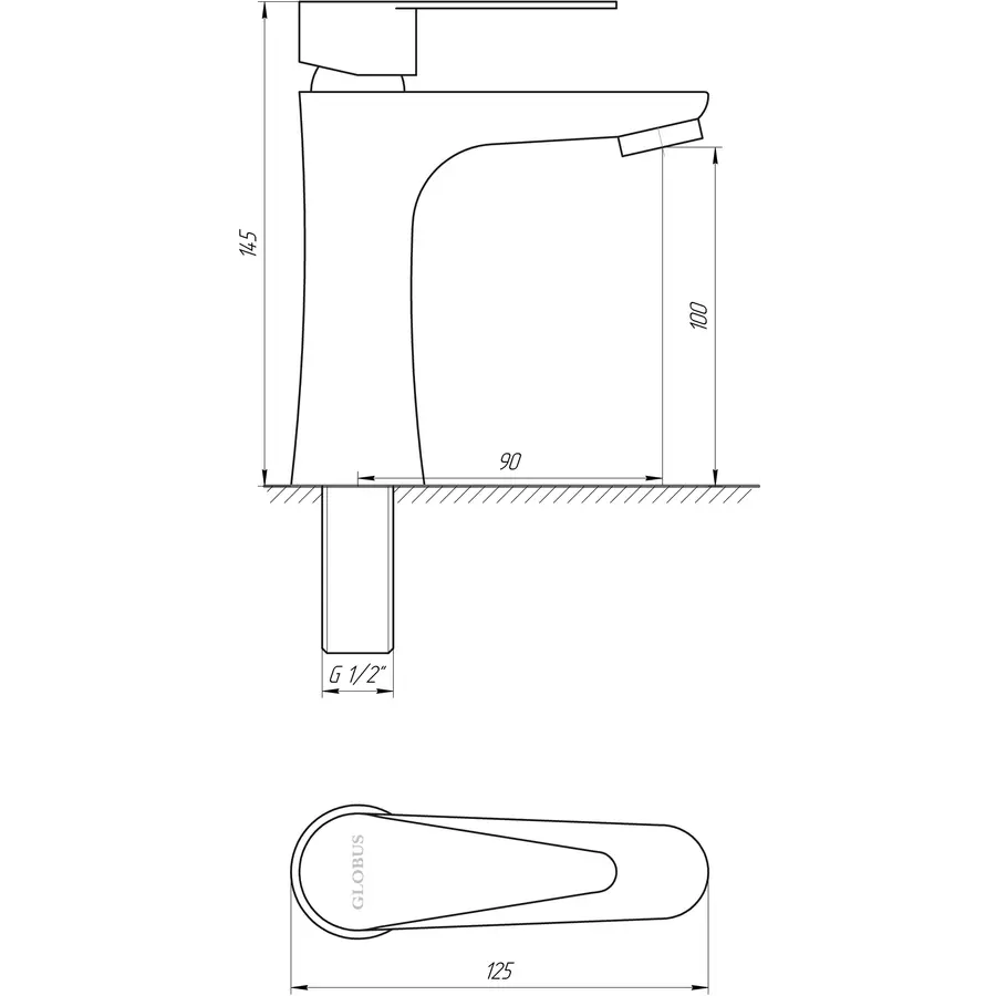 Монокран Globus Lux ALPEN SUS-003M