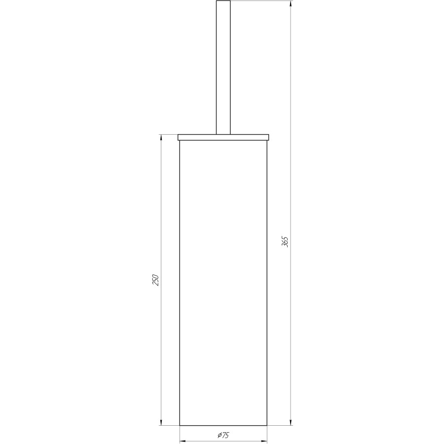 Ершик напольный Globus Lux SS 8429B