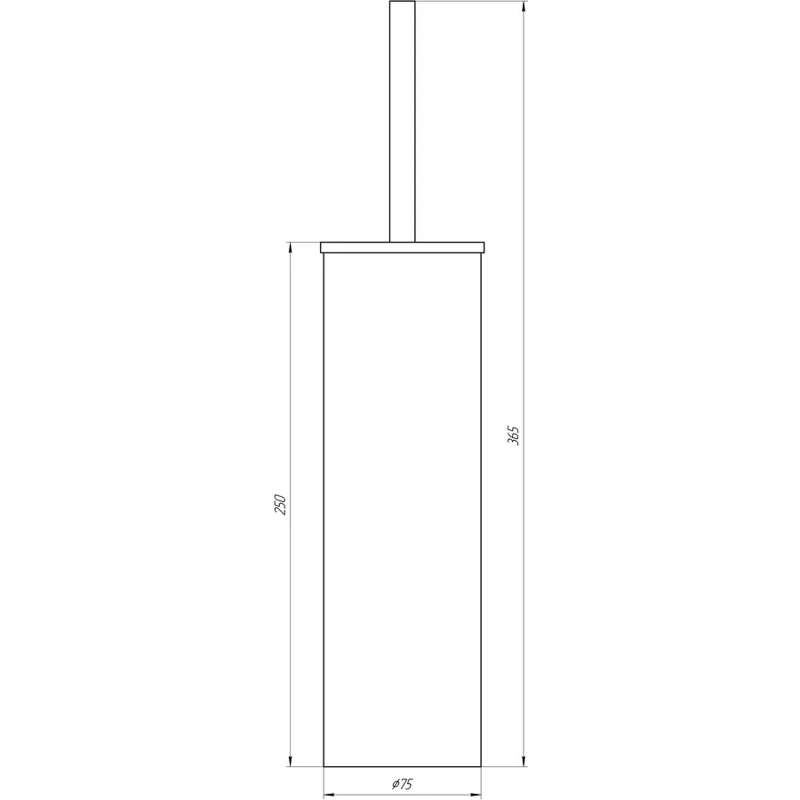 Ершик напольный Globus Lux SS 8429B