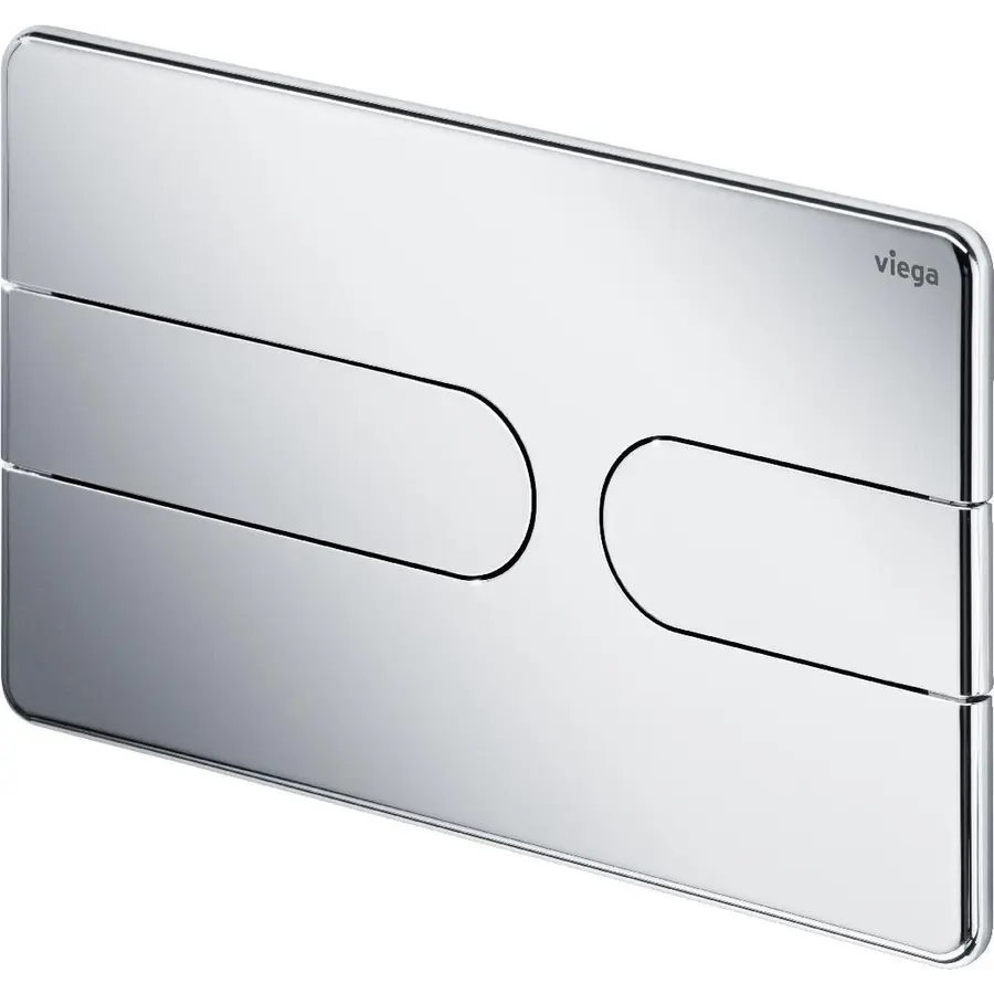 Панель змиву Prevista для бачків Visign for Style 23, матовий хром, Viega 773069