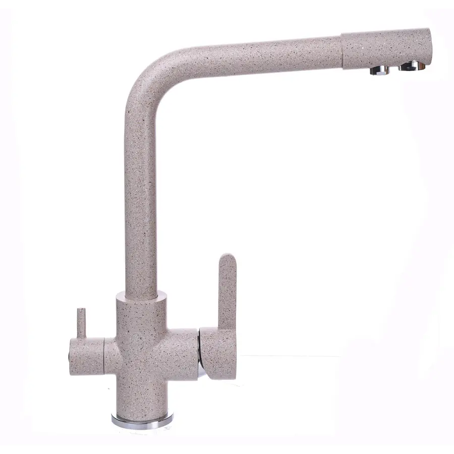 Змішувач для кухні під осмос Globus Lux LAZER GLLR-0444-5-TERRA