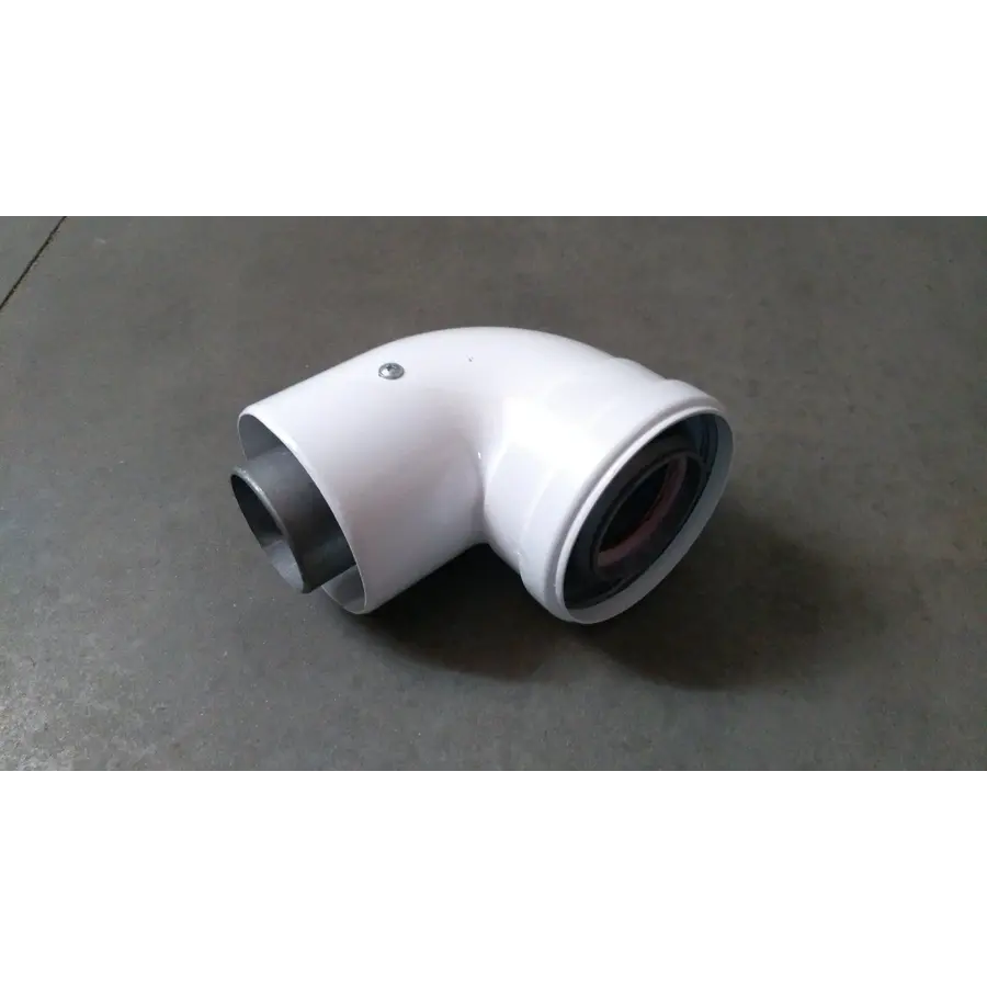 Коліно 90 градусів, d=60/100 mm CE.00.34 H