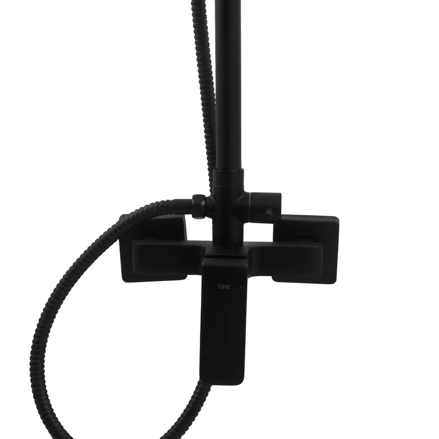 Душевая система TOPAZ ODISS TO 18702-H52-BL черная