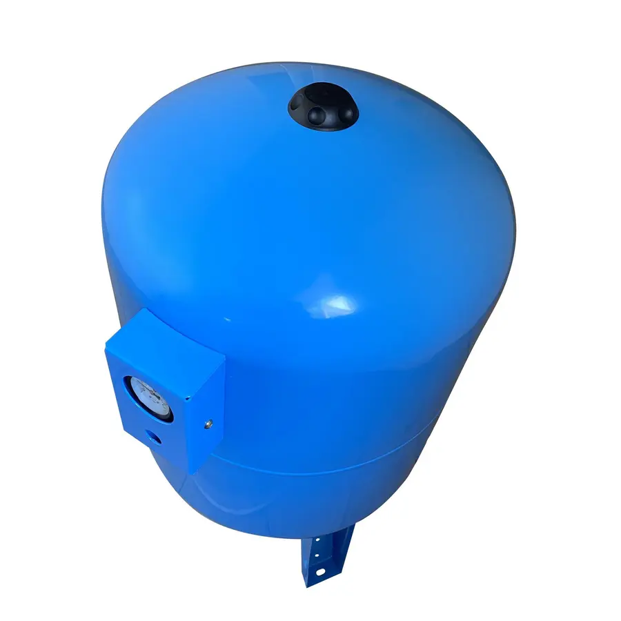 Гідроакумулятор100л VOLKS pumpe 10bar вертик.(з манометром)