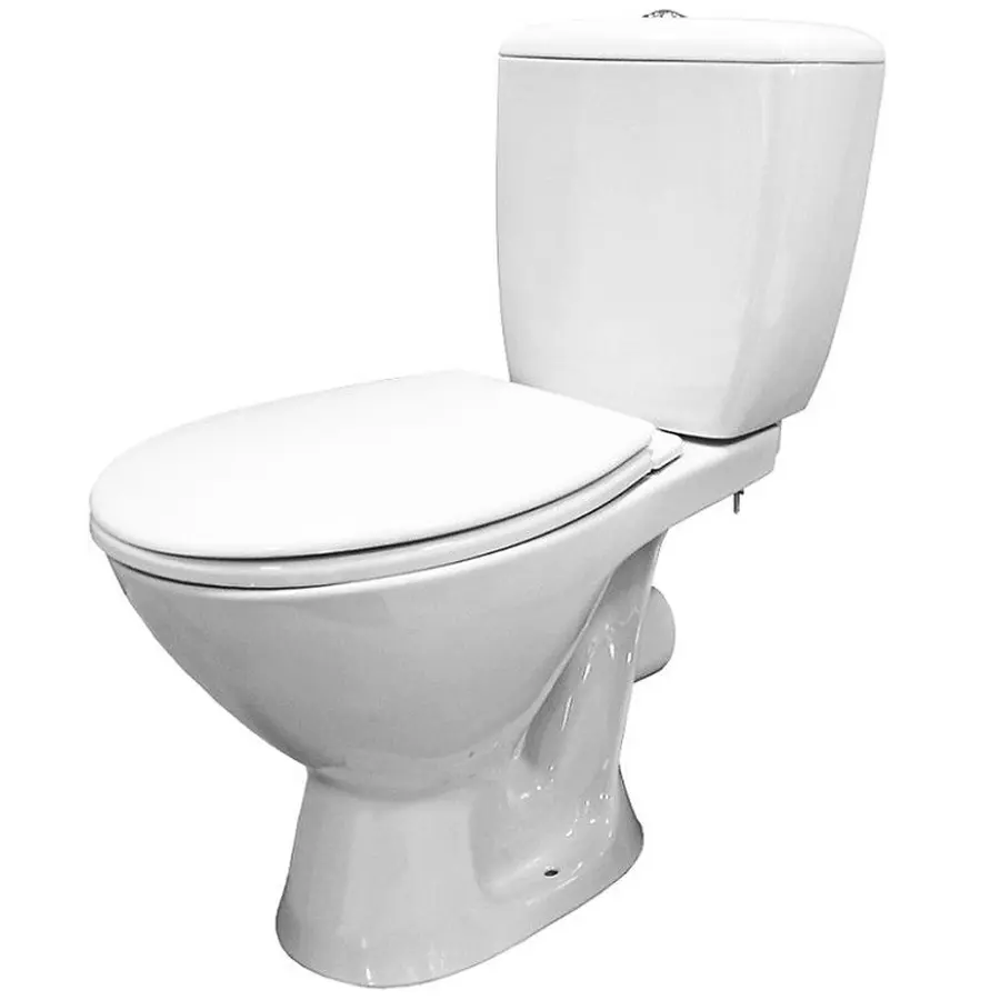 Компакт Cersanit 40 KORAL 011 3/6 с крышкой полипропилен