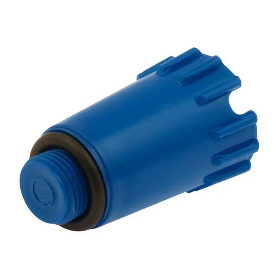 Заглушка тимчасова синя/червона