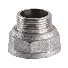 Перехідник редукційний нікельований 1″ВР х 3/4″ЗР штампований А0613А(нк) VA Перехідник редукційний нікельований 1″ВР х 3/4″ЗР штампований А0613А(нк) VA