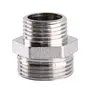Ніпель редукційний нікельований 3/4″ЗР х 1/2″ЗР штампований А0511А(нк) VA