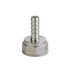 Штуцер нікельований 1/2″ВР х 8мм штампований А2025А(нк) VA