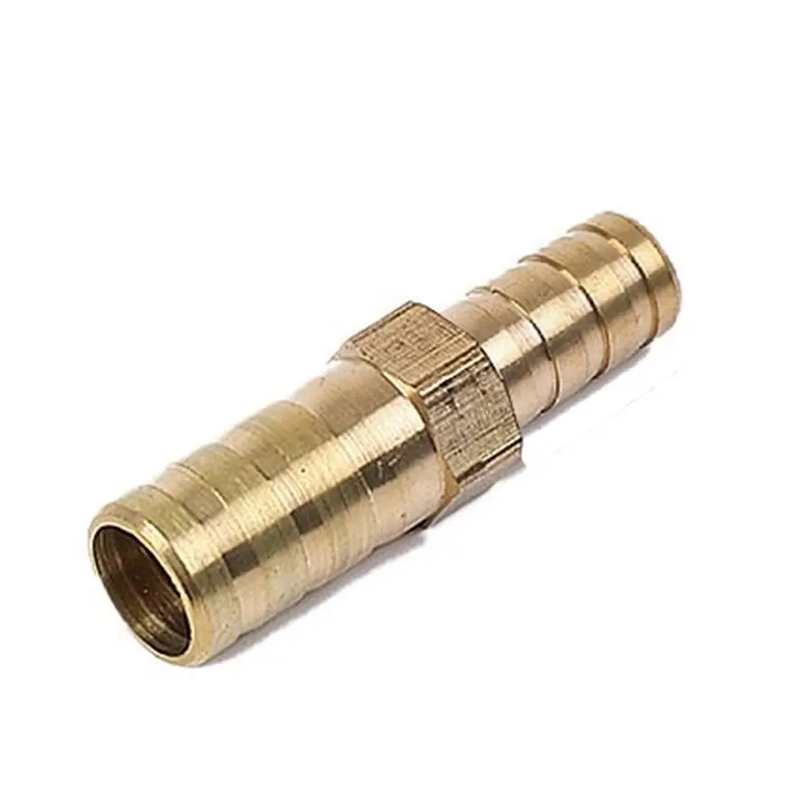 Трубка з'єднувальна пряма редукційна латунна 10мм х 8мм ливарна 1636Б