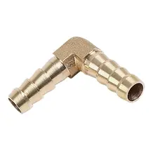 Трубка з'єднувальна кутова латунна 18мм х 18мм ливарна 1695Б