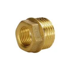 Футорка латунна 1/2″ЗР х 3/8″ВР штампована А0752А