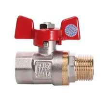 Кран кульовий прямий Q PROFESSIONAL 1/2″ ЗВ КБ PN40 QP152