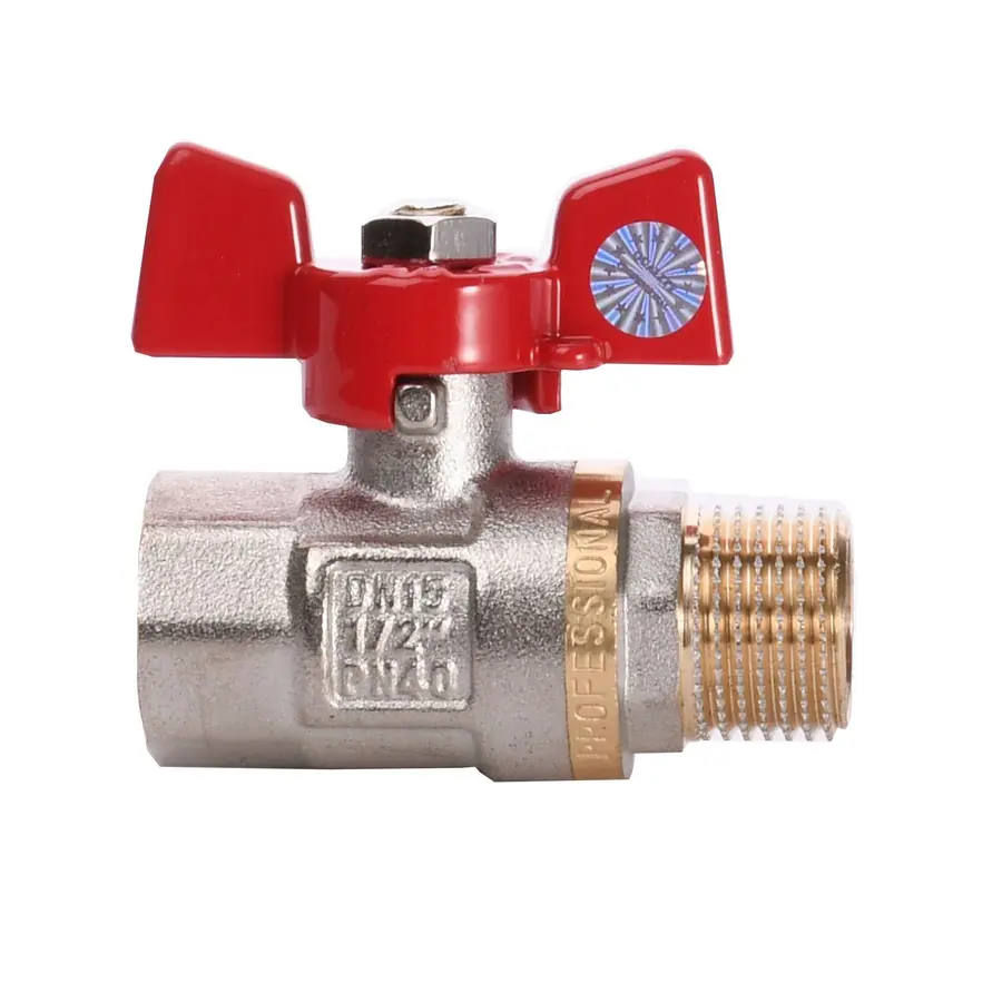 Кран шаровой прямой PROFESSIONAL 1/2 "ЗВ КБ PN40 QP152