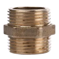 Ніпель латунний 1″ЗР х 1″ЗР штампований А0506А VA