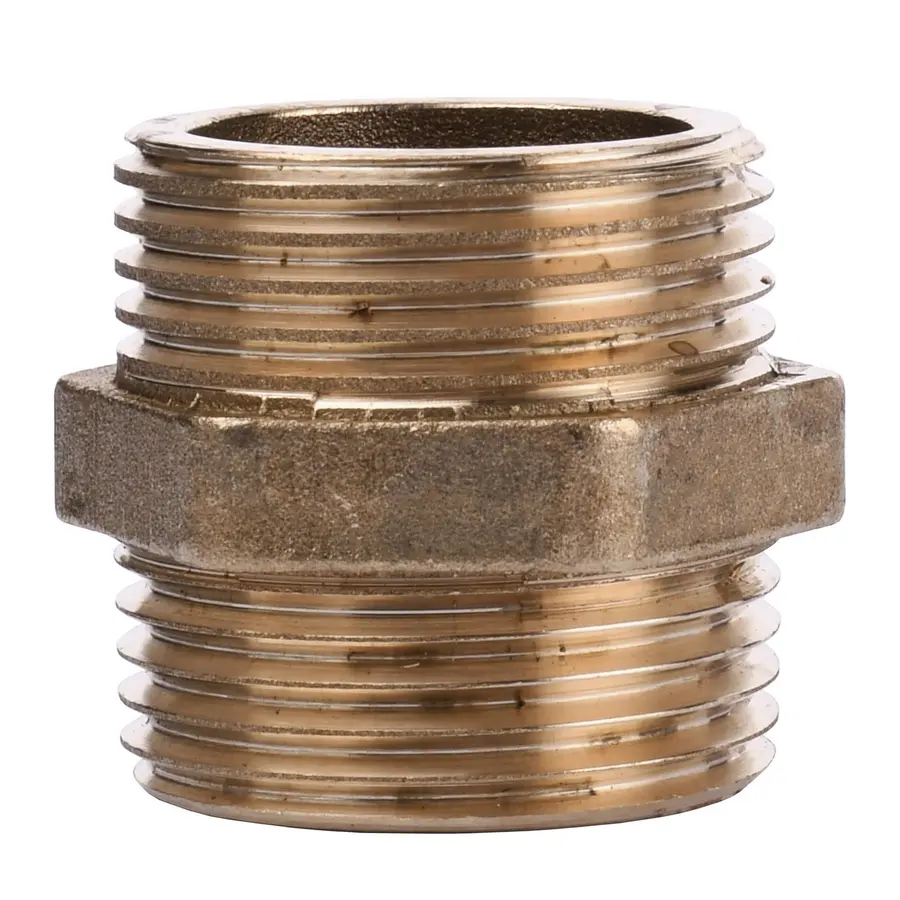 Ніпель латунний 1″ЗР х 1″ЗР штампований А0506А VA