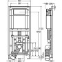 Модуль-бачок для унітаза Eco Plus Viega 708764+708962