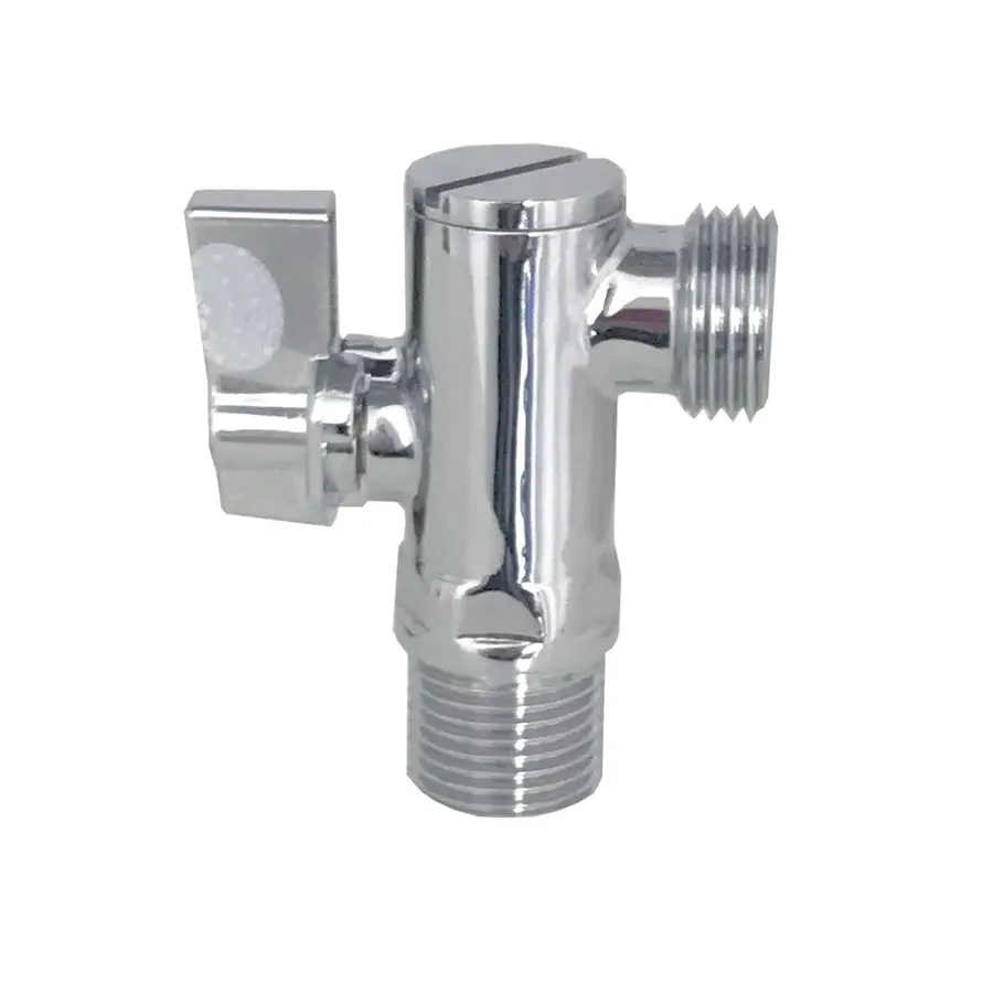 Кран кульовий кутовий з фільтром SOLOMON 1/2″x3/4″ А7041(7043)