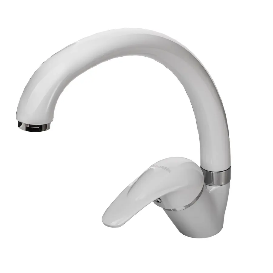 Смеситель для кухни EcoMix GEZ-WHITE-103S