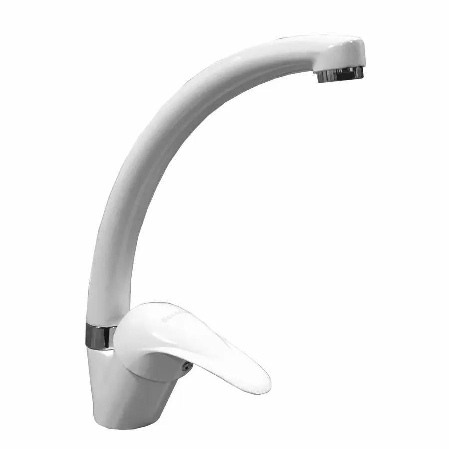 Смеситель для умывальника EcoMix GEZ-WHITE-101S