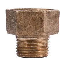 Перехідник редукційний латунний 1/2″ВР х 3/8″ЗР ливарний 640Б