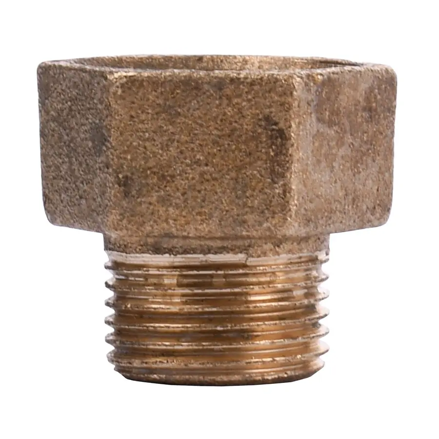 Перехідник редукційний латунний 1/2″ВР х 3/8″ЗР ливарний 640Б