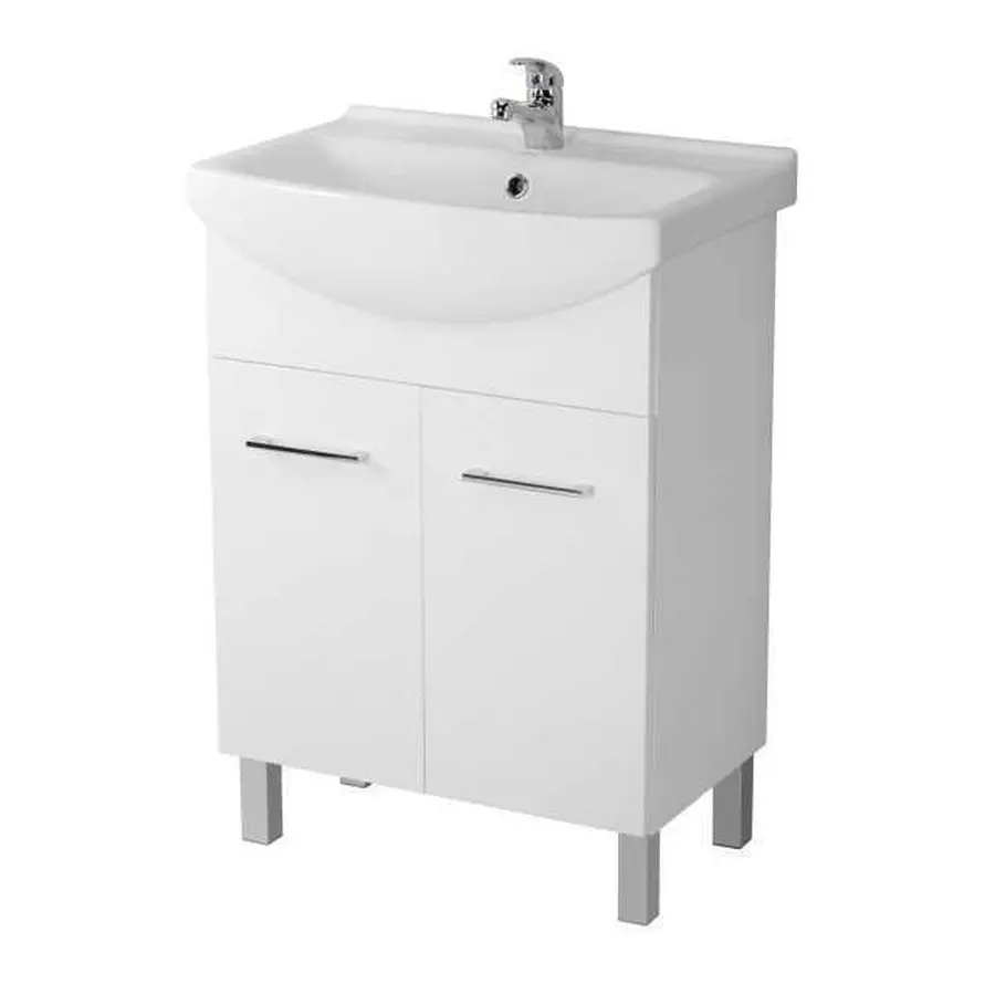 Шкафчик с умывальником CET 514 OLIVIA Cersanit CERSANIA 60 белый