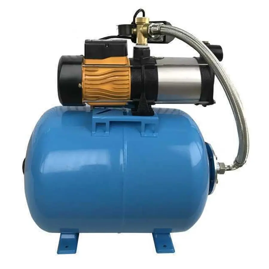 Насосная станция Optima MH-N1100 INOX-50 1,1кВт багатоступ ,, нерж, колеса, на расческе