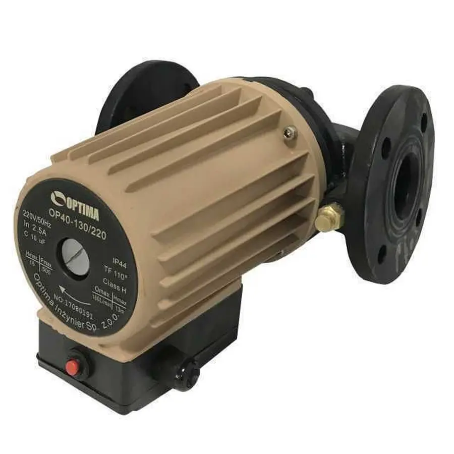 Насос циркуляційний фланцевий Optima OP40-130 220мм + кабель з вилкою