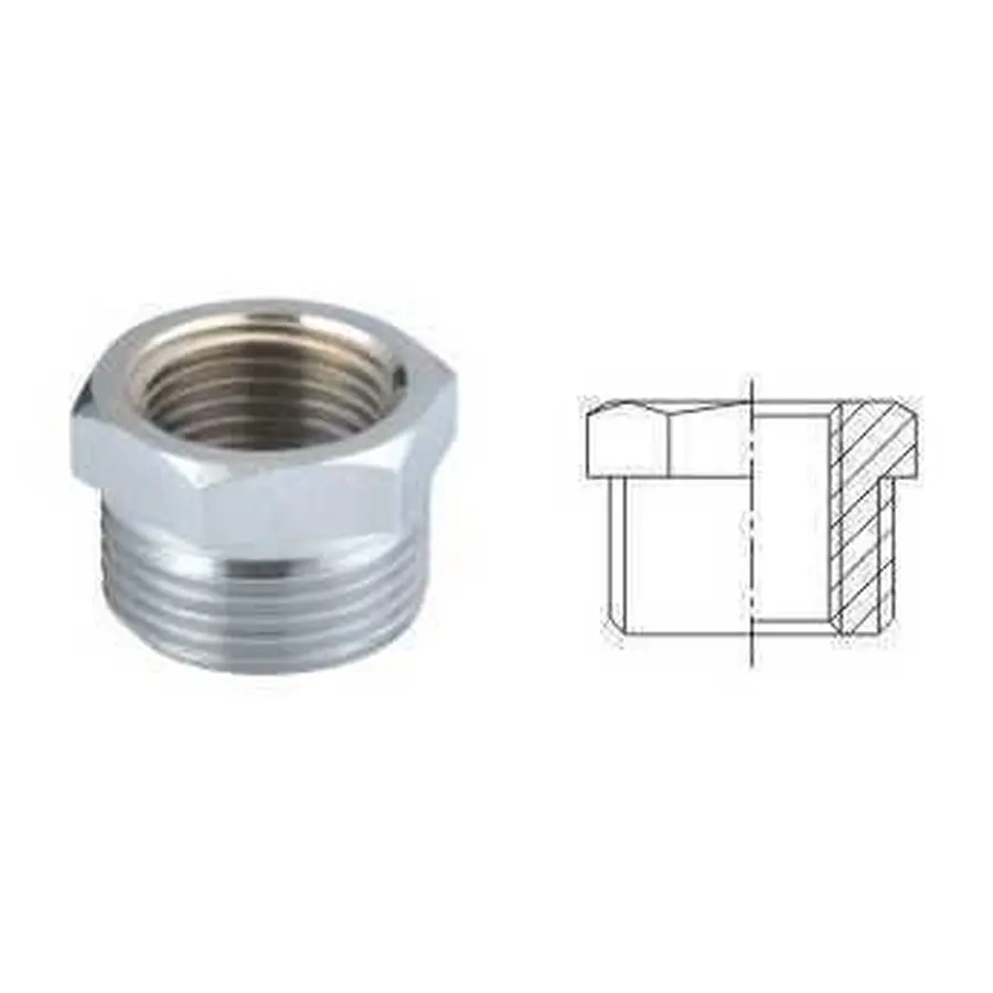 Футорка SELBA 1/2″х3/8″ ЗВ SL8809