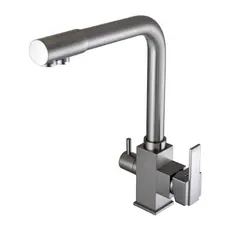 Змішувач для кухні під осмос Globus Lux LAZER GLLR-0100-8-STSTEEL