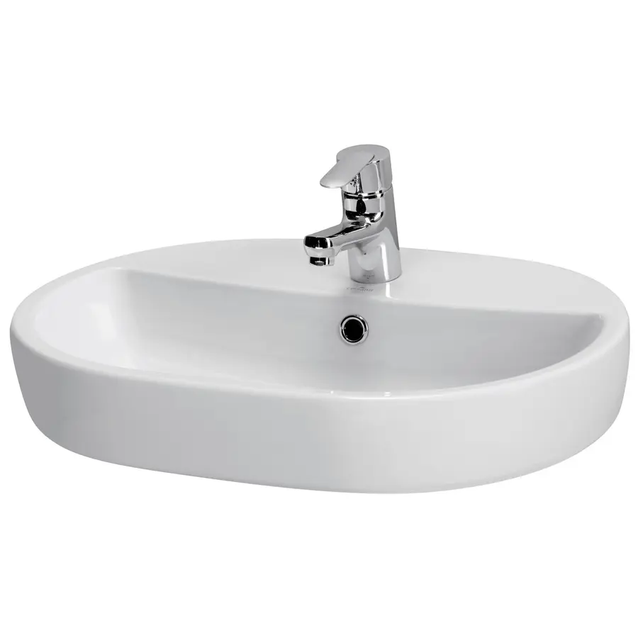 Умывальник для столешниц Cersanit CASPIA 60 овальный