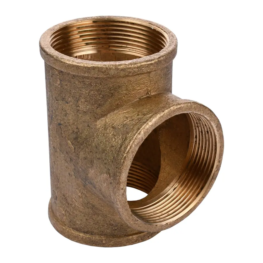 Тройник латунь 2 "Середина-Середина-Внутренняя 240-1Б