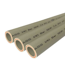 Труба Kalde PPR Fiber PIPE d110 mm PN 20 зі скловолокном