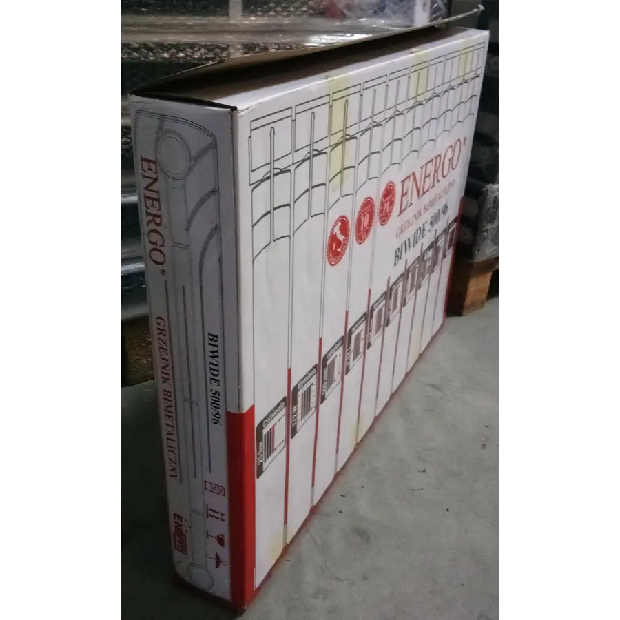 Радіатор біметалевий секційний ENERGO BIWIDE 500/96