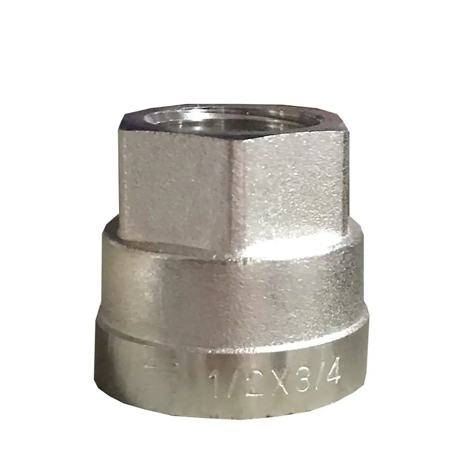 Муфта переходная SOLOMON 1 1/2 "х1" ВВ никель 8203